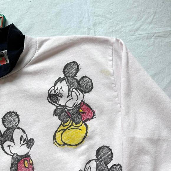 Vintage 90’s Disney Mickey Mouse Sweatshirt - L - Picture 4 of 4